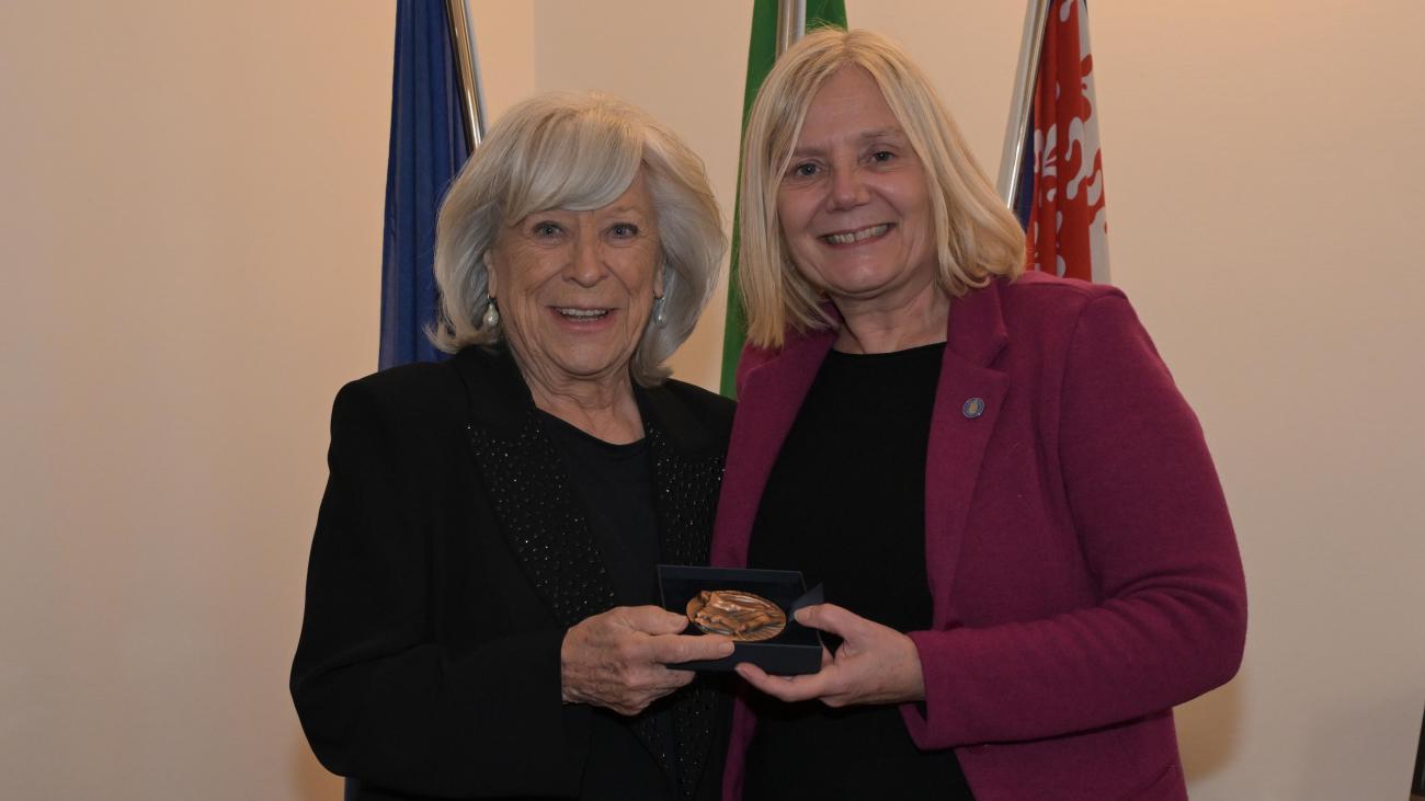 Margarethe von Trotta  e Alessandra Petrucci