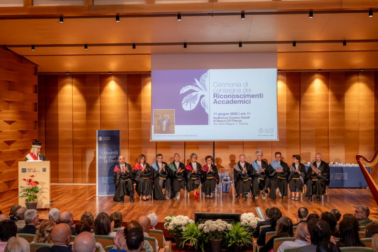 La rettrice e i presidenti delle Scuole di Ateneo