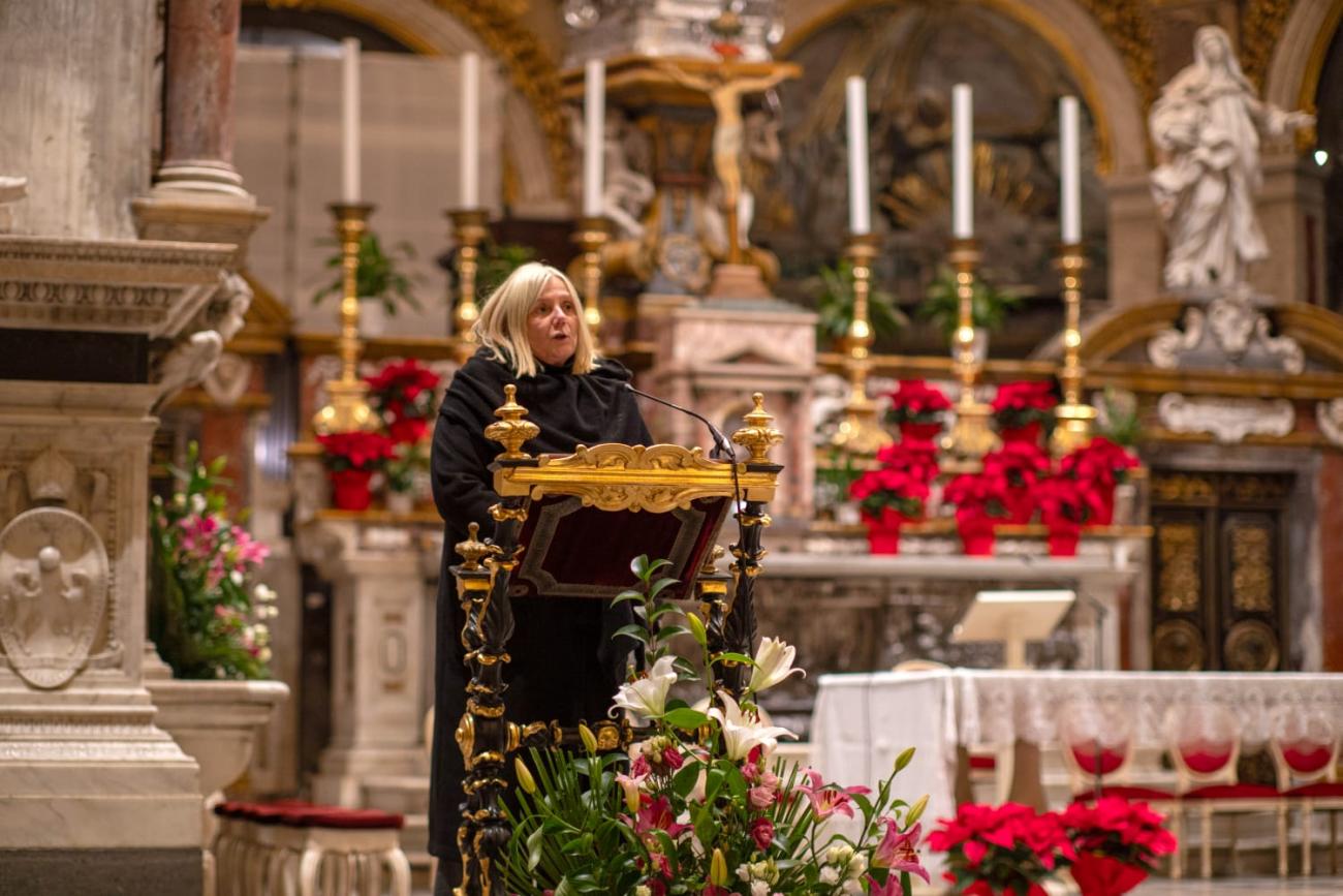 La rettrice Alessandra Petrucci