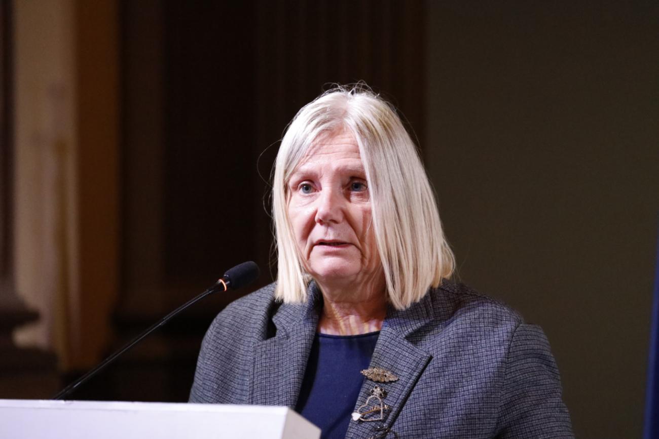 La rettrice Alessandra Petrucci