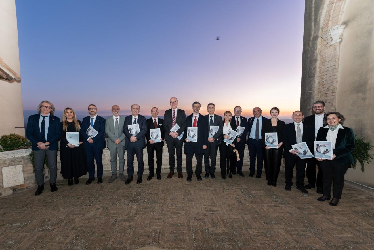 Carta di Assisi foto di gruppo