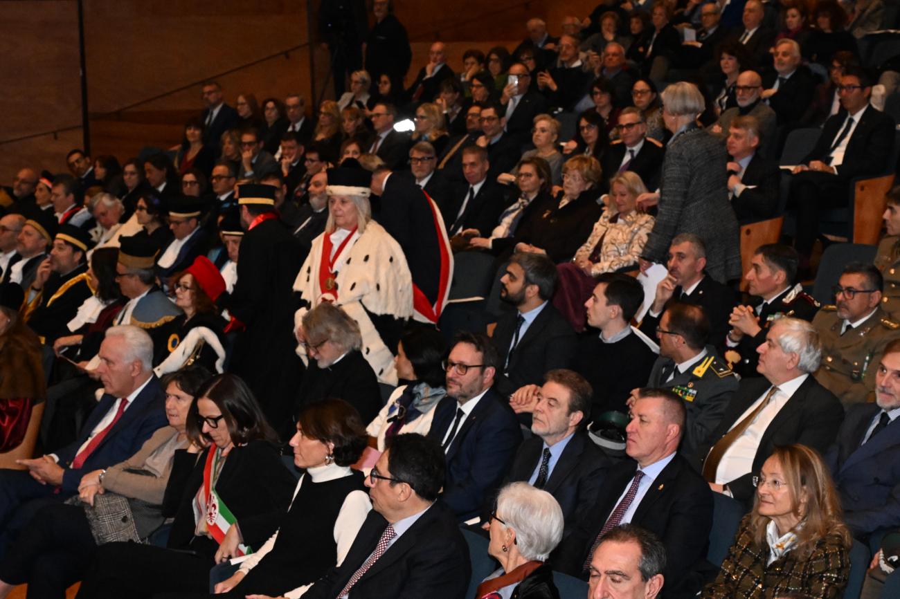 Un momento dell'inaugurazione dell'Anno Accademico
