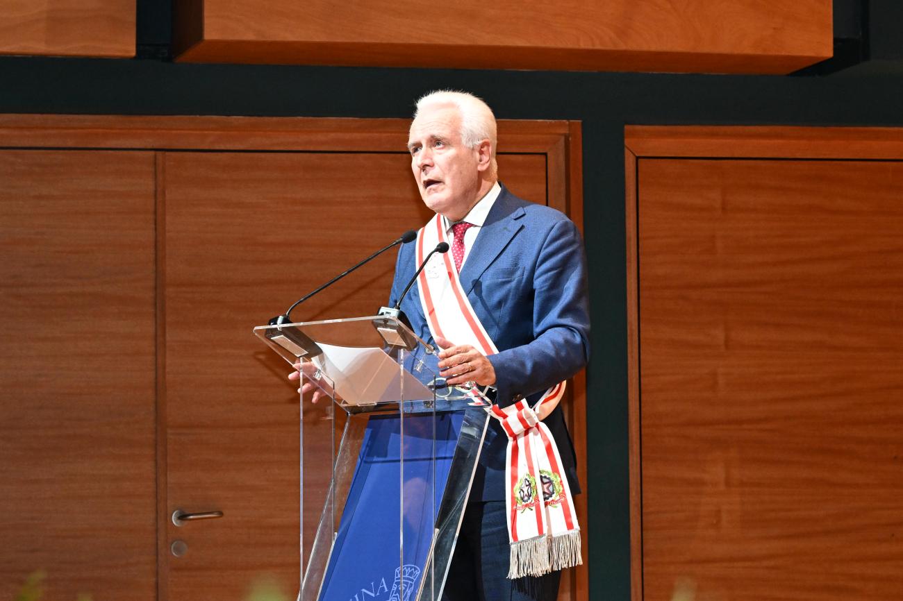 Il presidente della Regione Toscana Eugenio Giani