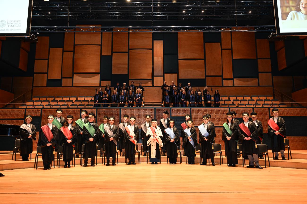 Un momento dell'inaugurazione dell'Anno Accademico