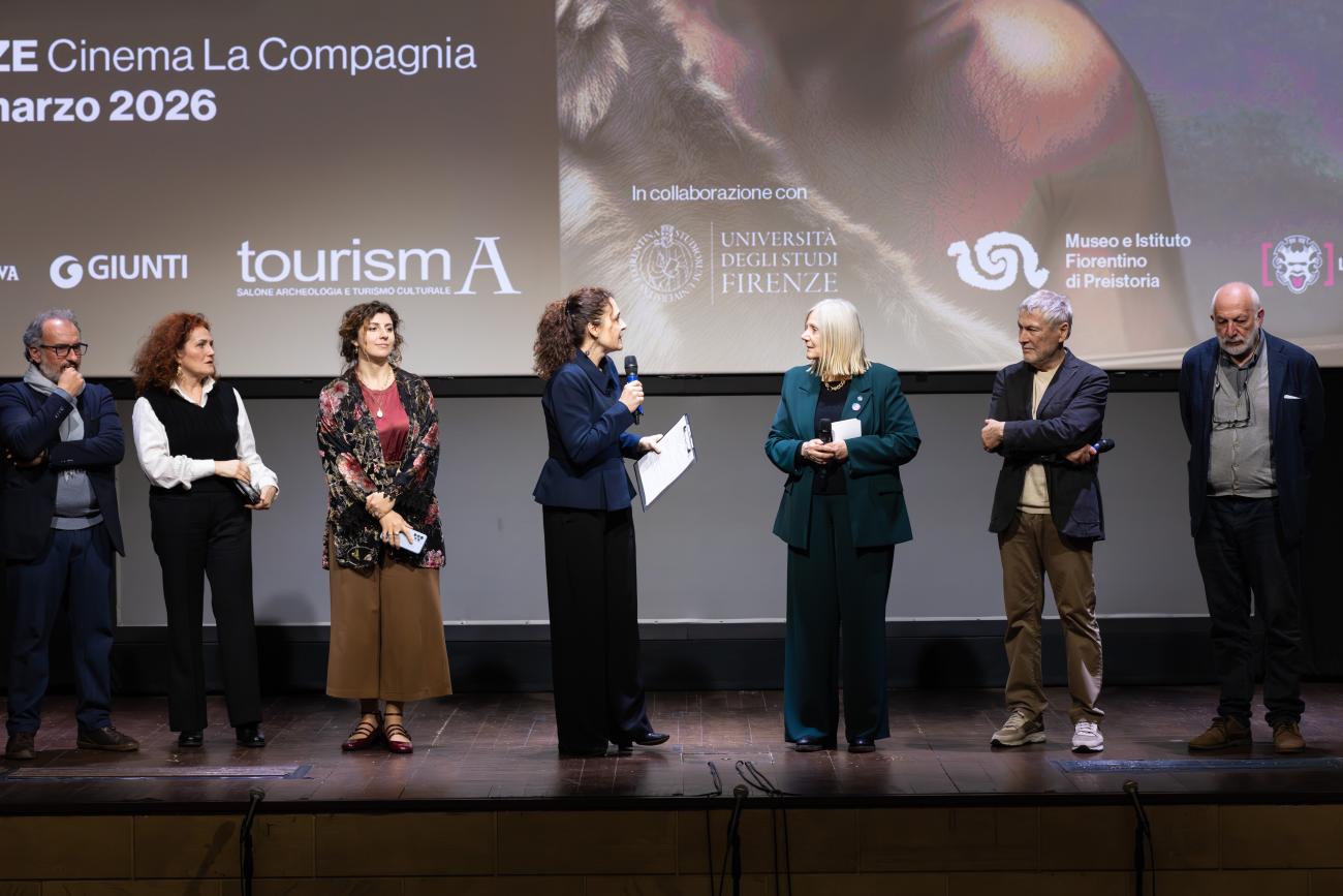 Un momento della giornata conclusiva di Firenze Archeofilm