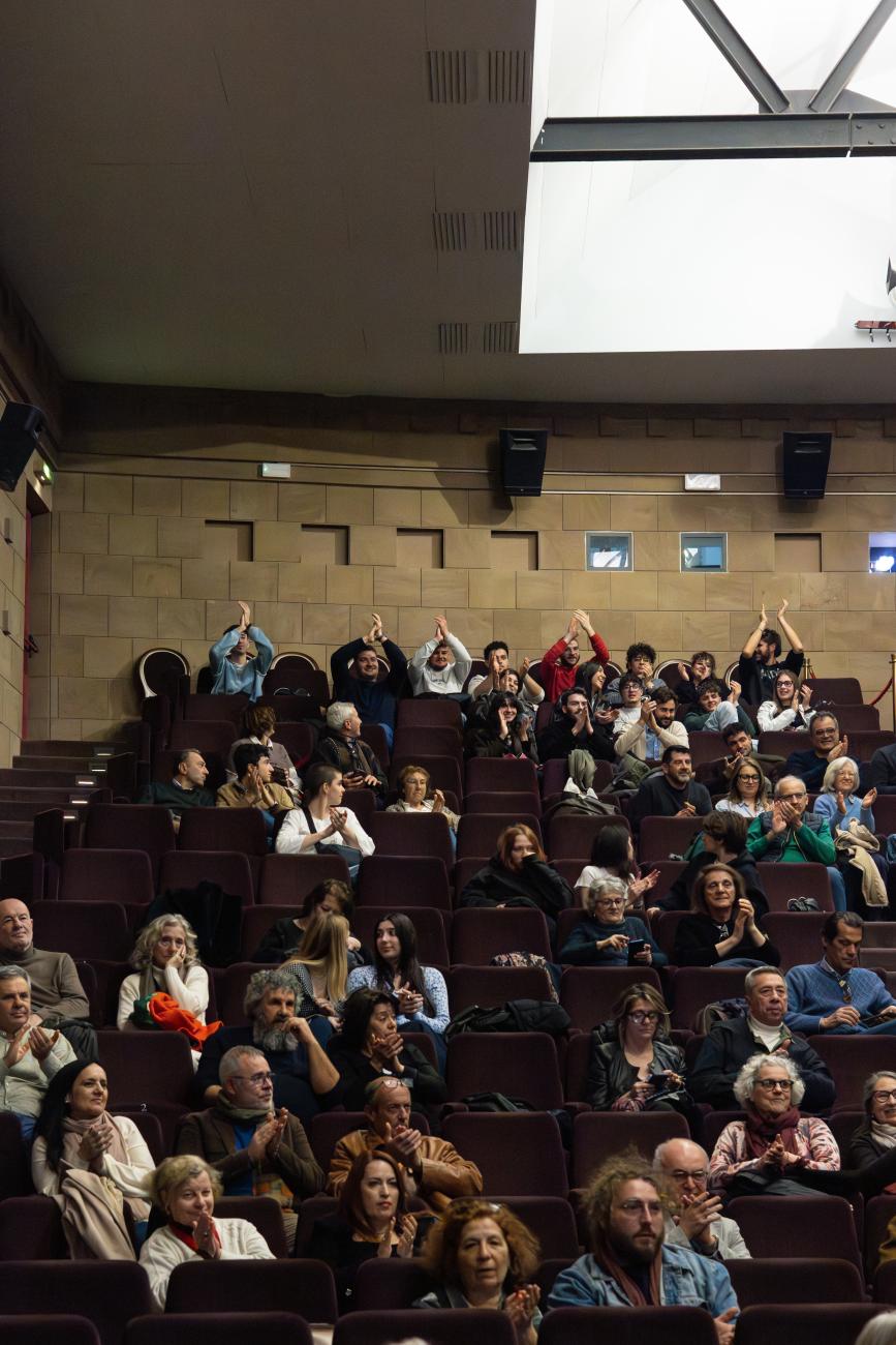 Un momento dell'ultima giornata di Firenze Archeofilm 2026