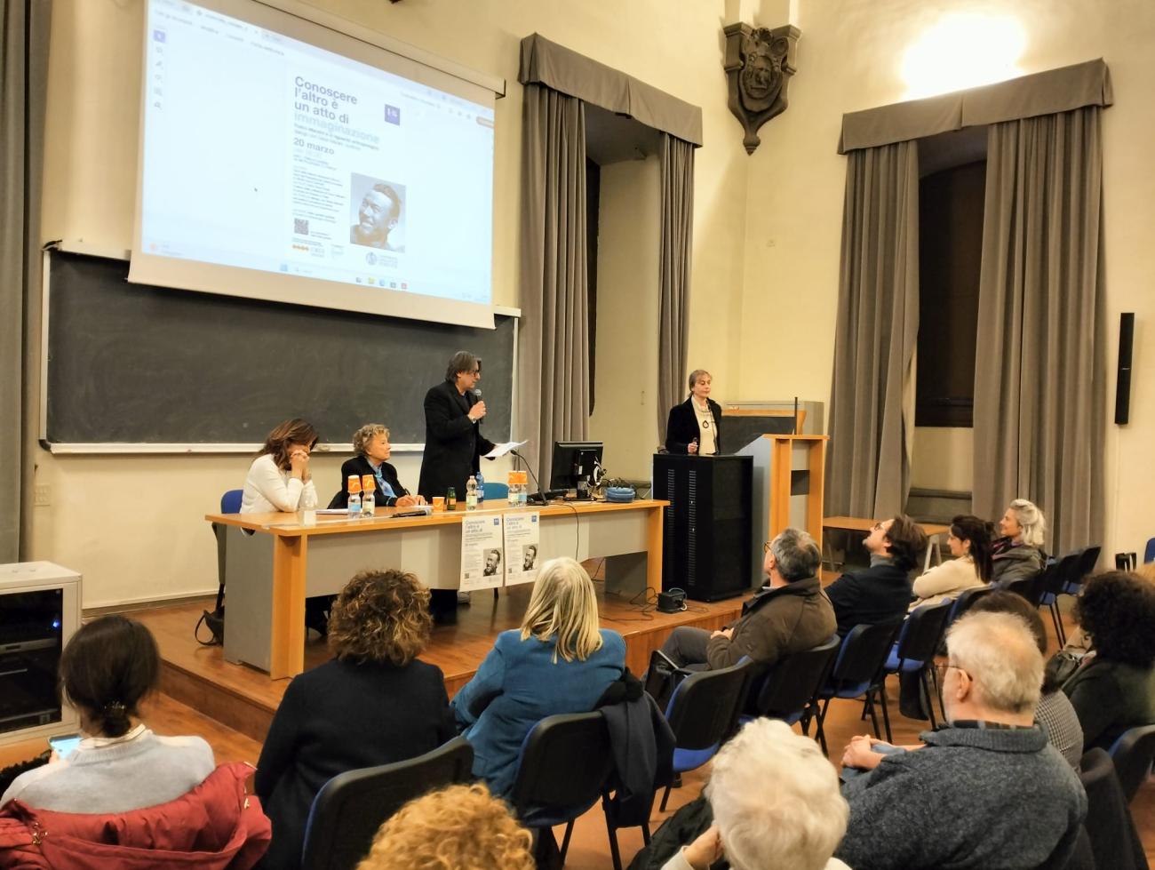 Un momento dell'incontro