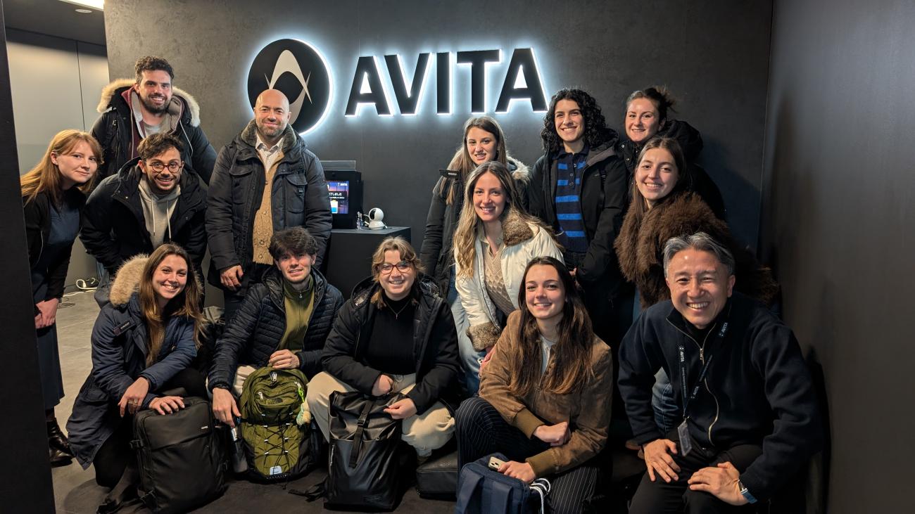 Gli studenti Unifi nella sede di AVITA