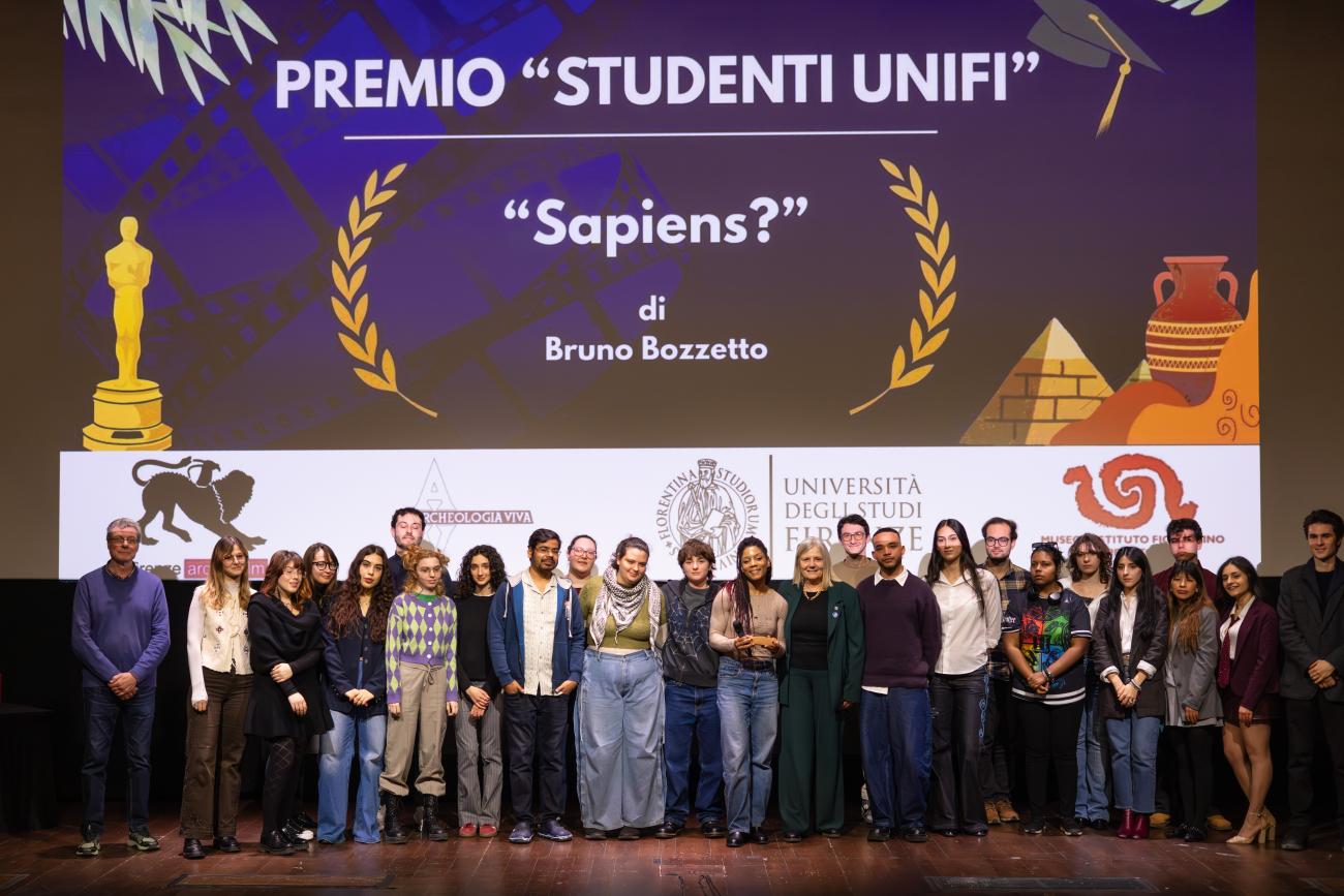 La premiazione di "Sapiens"