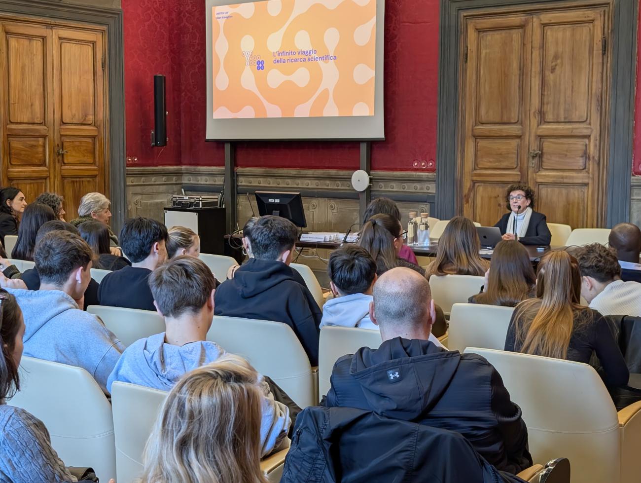 Un momento di UniStem 2026 a Villa Ruspoli