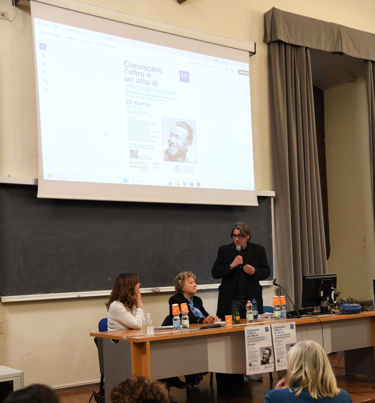 il saluto di David Caramelli