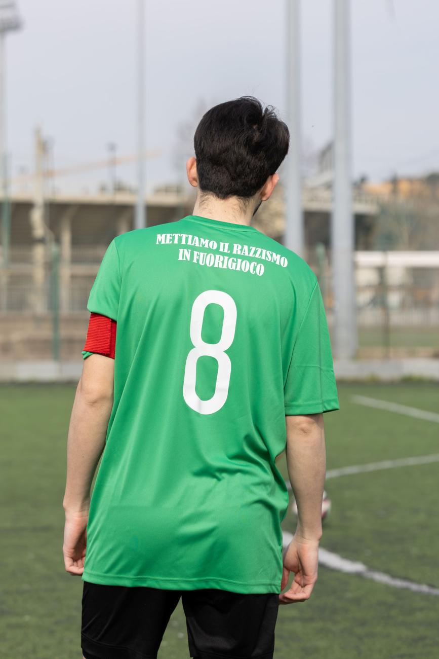 maglietta con slogan