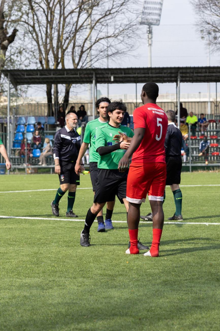 un momento della partita