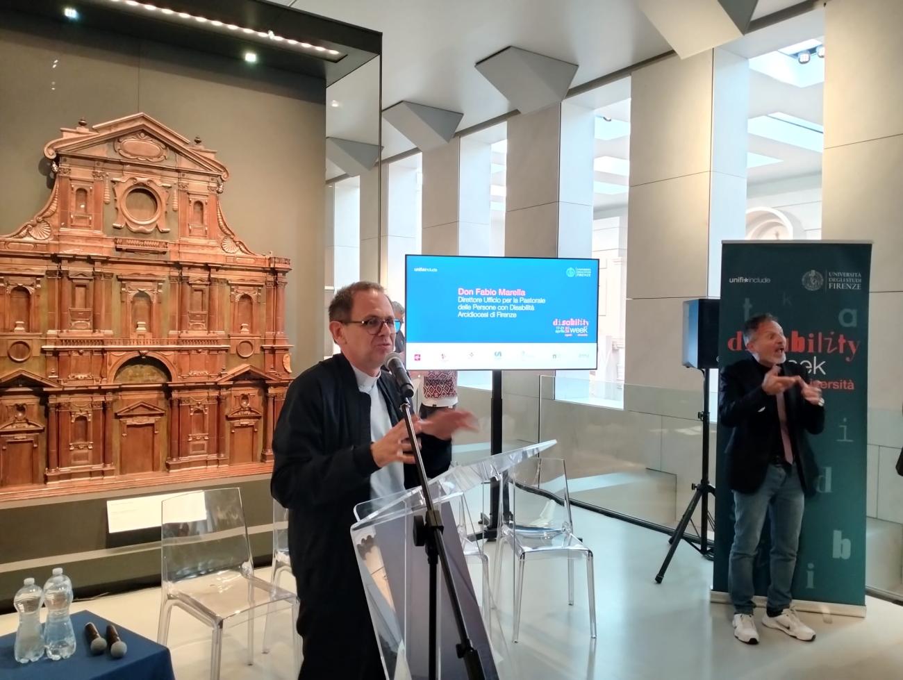 Il saluto di don Fabio Marella