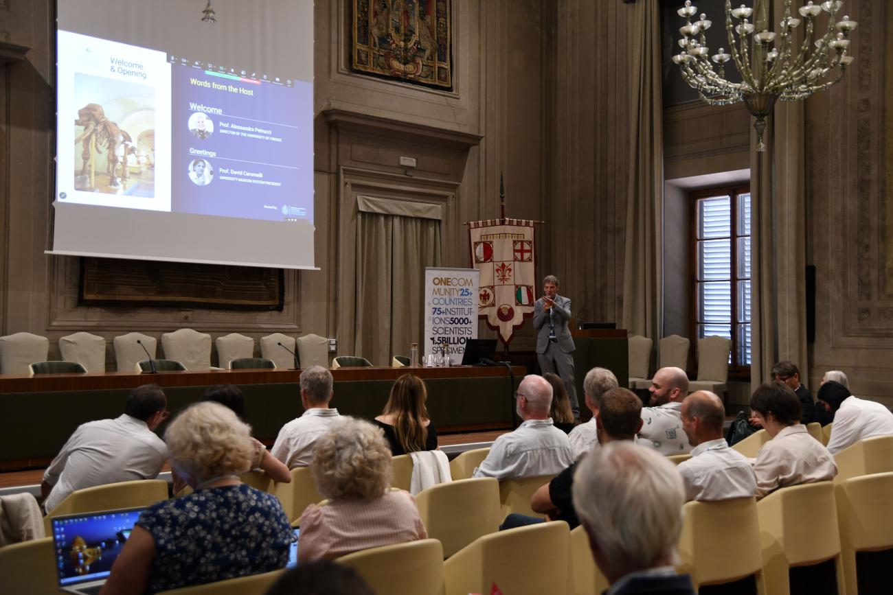 Un momento dell'assemblea