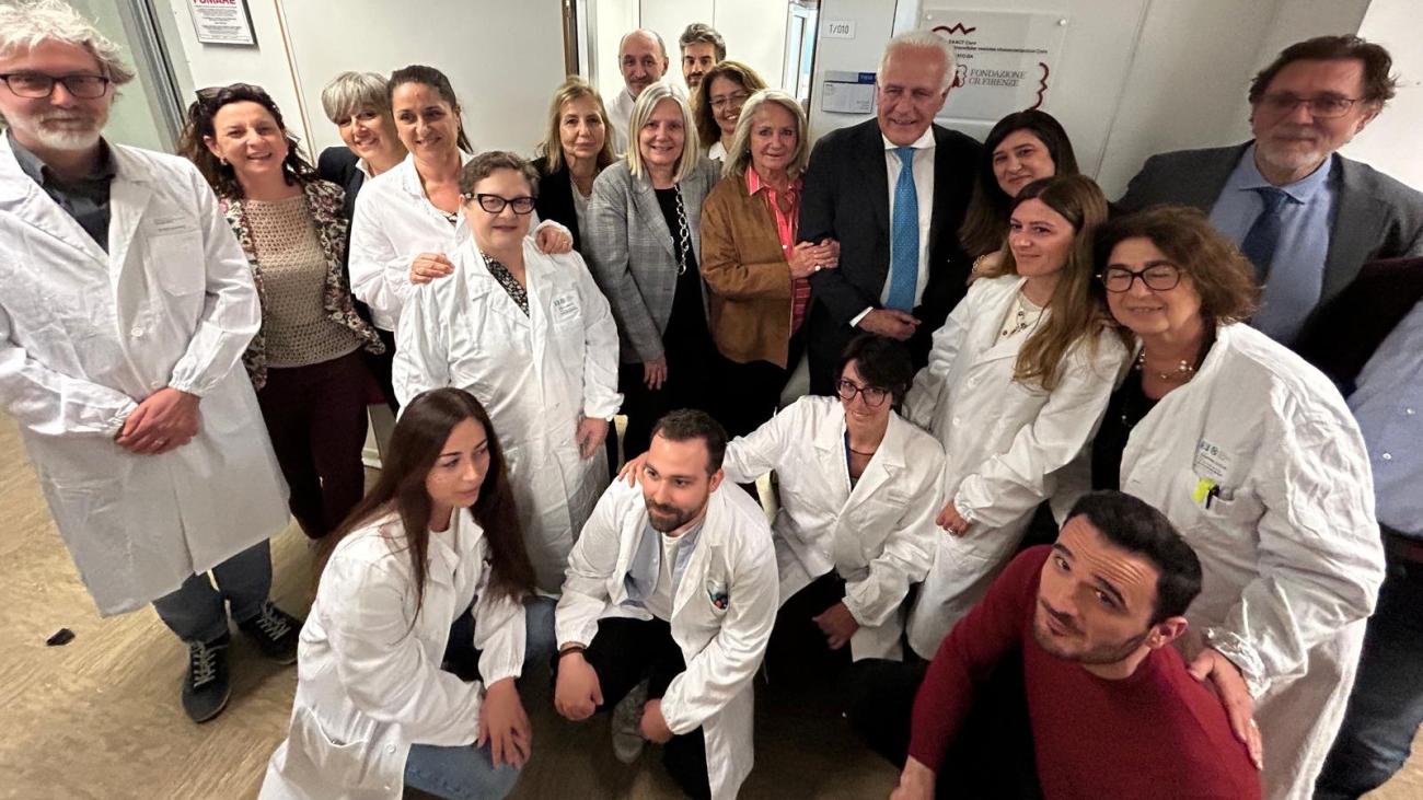 I partecipanti all'inaugurazione
