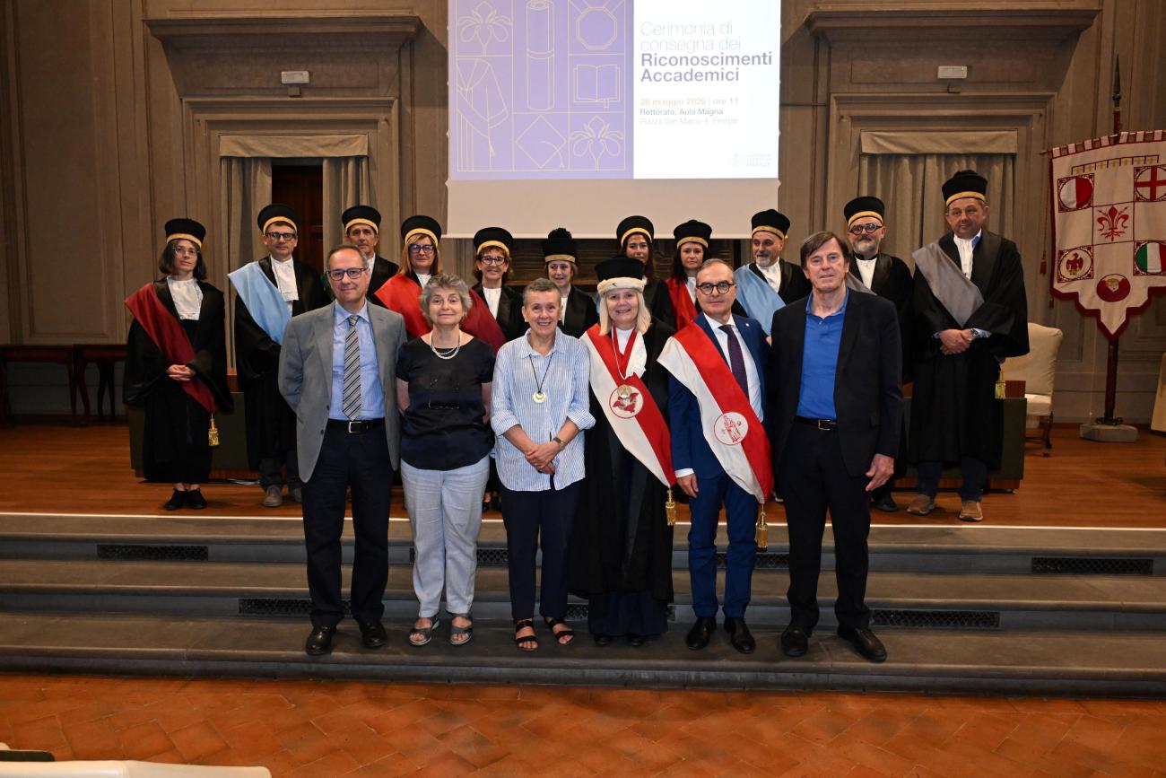 I docenti che hanno ricevuto il riconoscimento