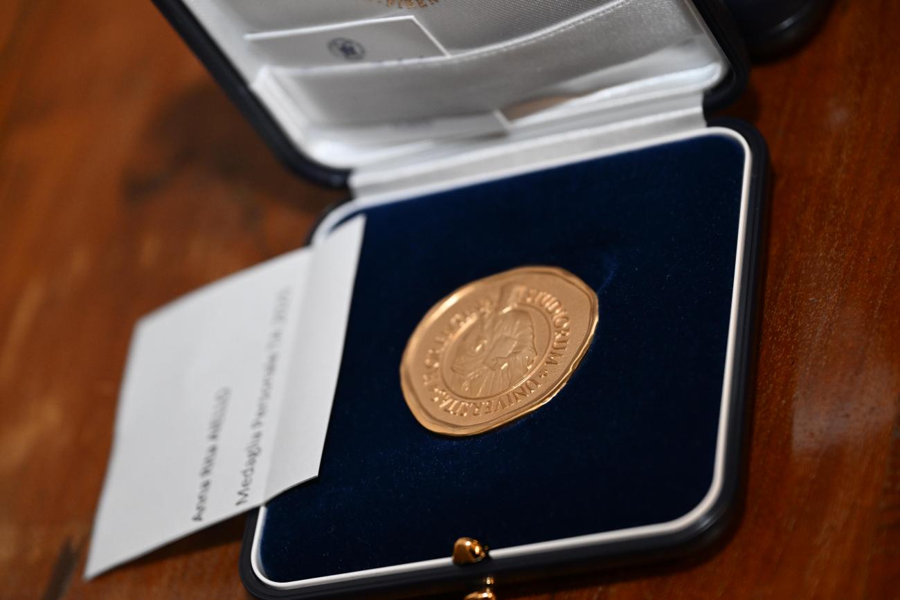 Una medaglia 