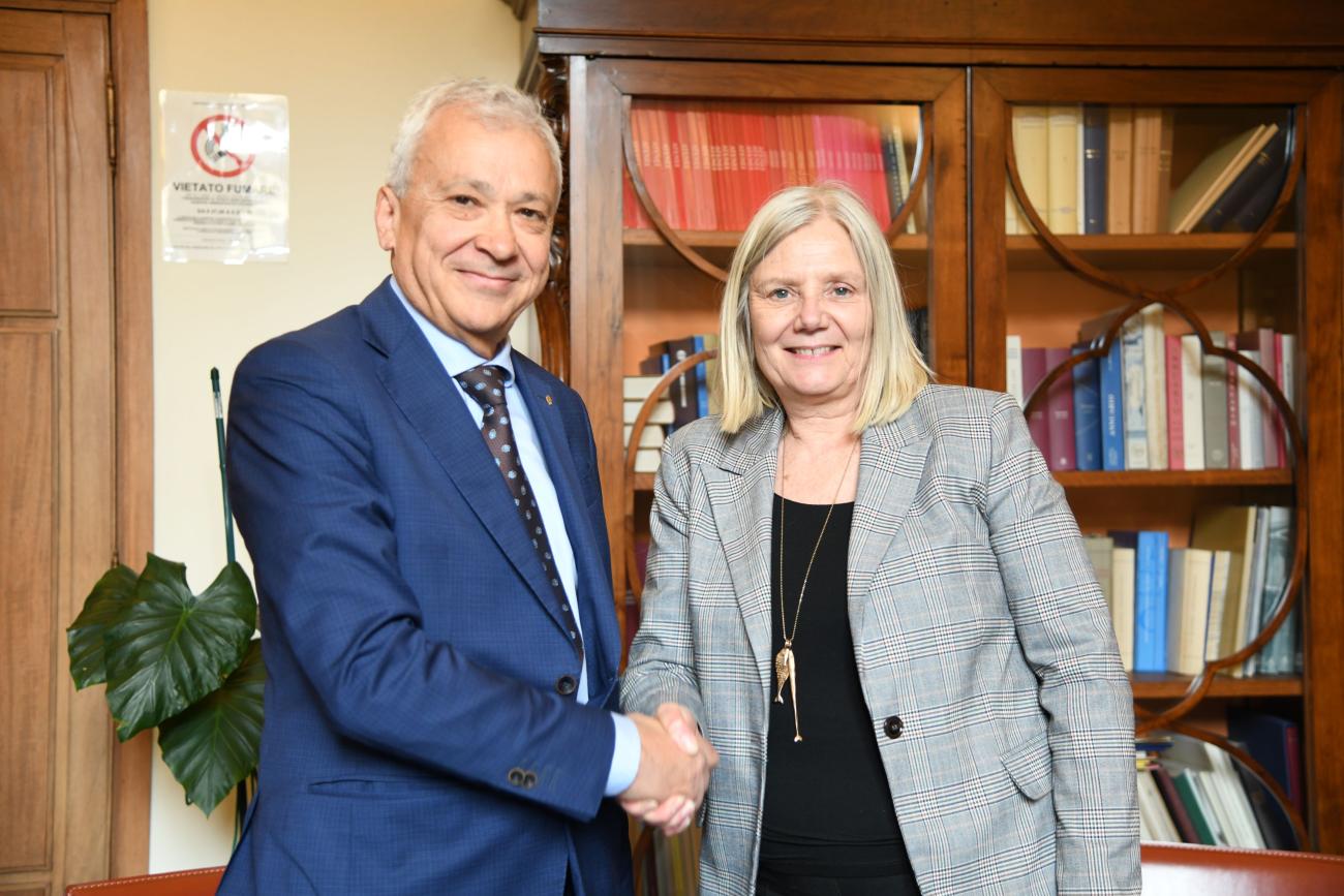 Paolo Noccioni e Alessandra Petrucci