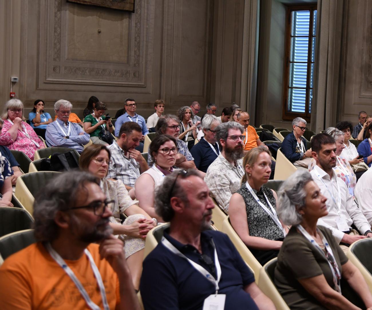 Un momento dell'assemblea