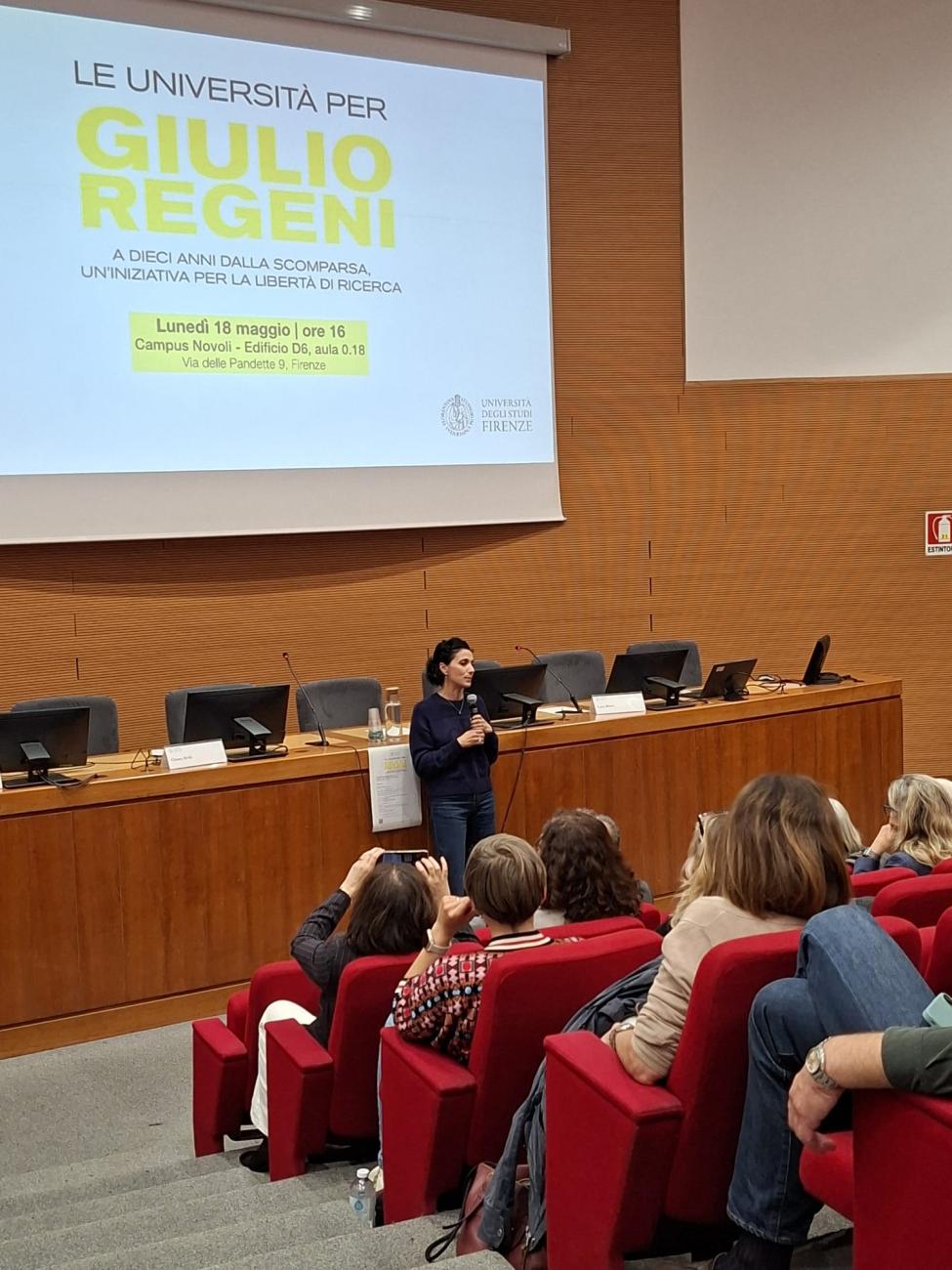 Il saluto di Cristina Manetti