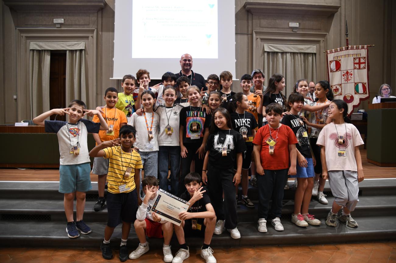La classe quinta della scuola Radice di Sesto Fiorentino