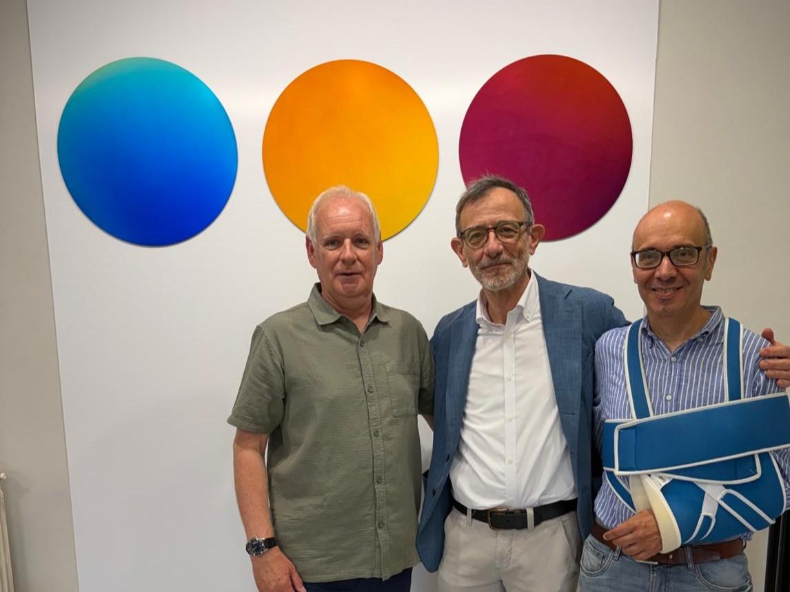 Andrew Parker, Massimo Gurioli e Duccio Fanelli