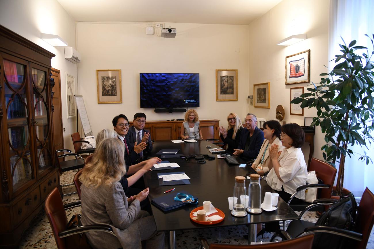 Un momento dell'incontro