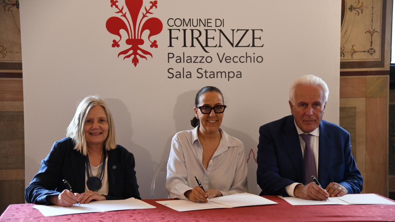 Petrucci, Funaro e Giani firmano il protocollo