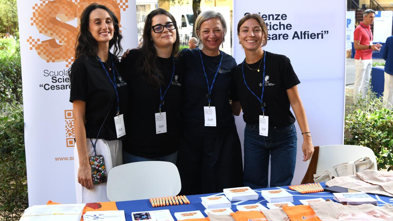 Desk informativi all'Open Day