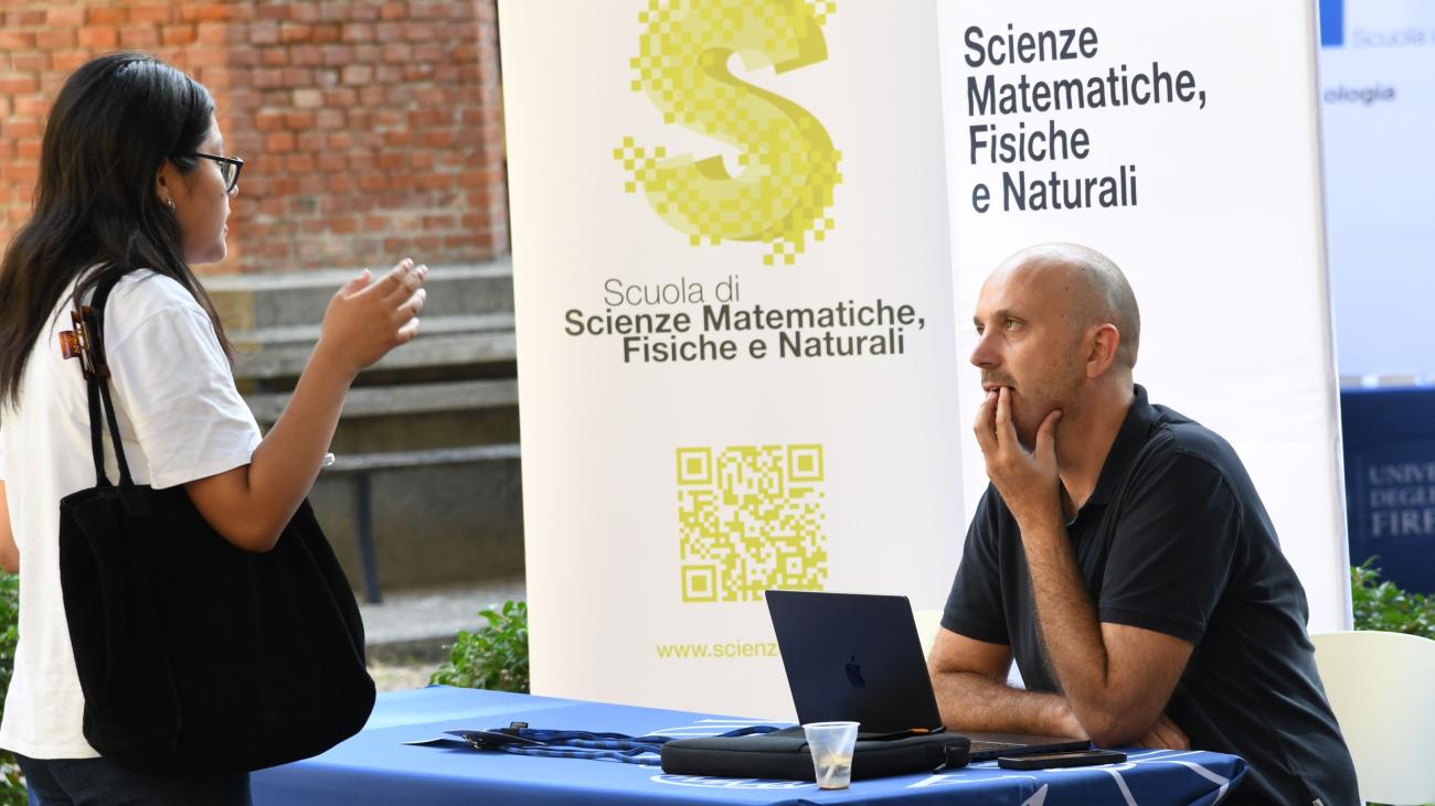 Desk informativi all'Open Day