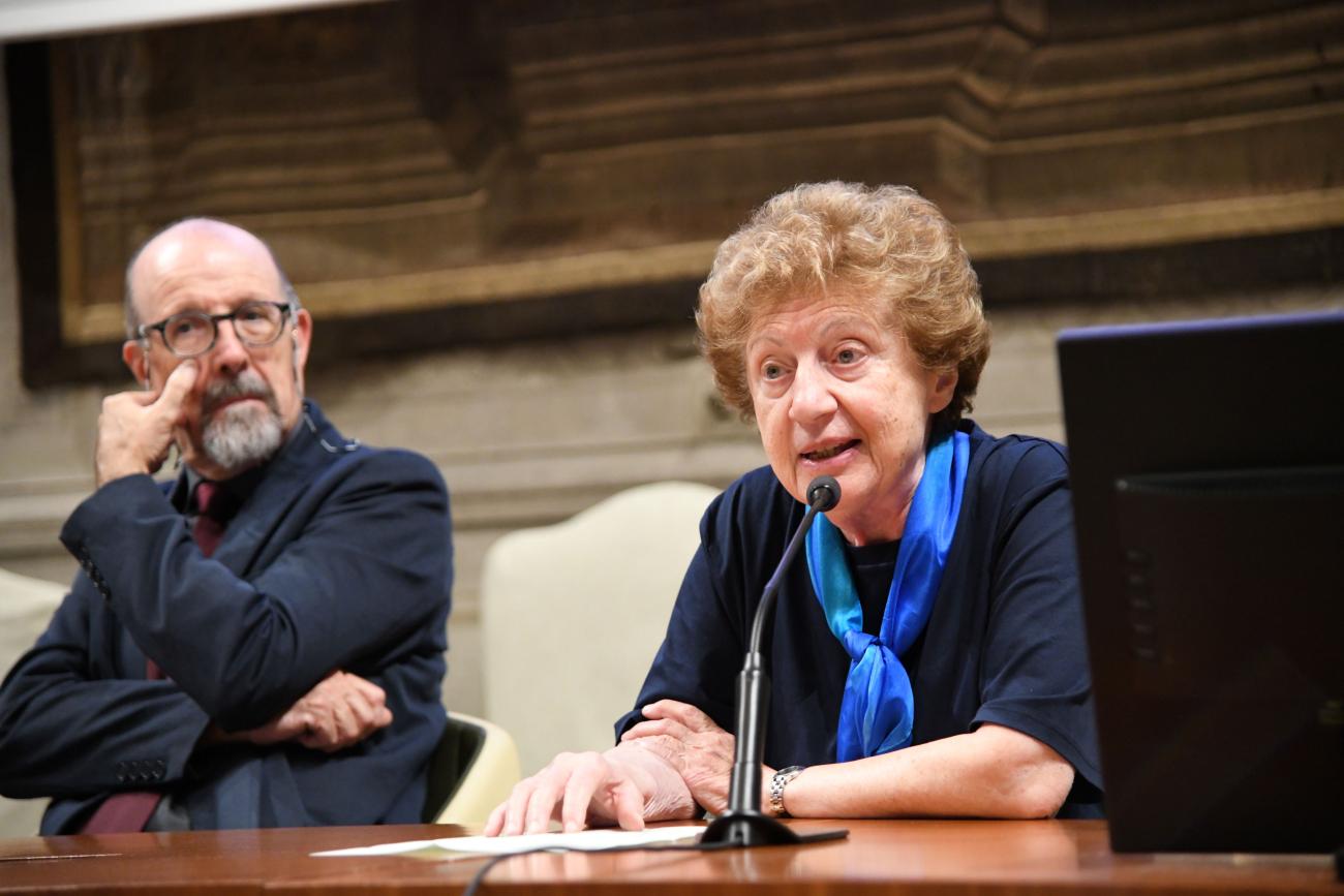 Dimitri D'Andrea e Anna Dolfi