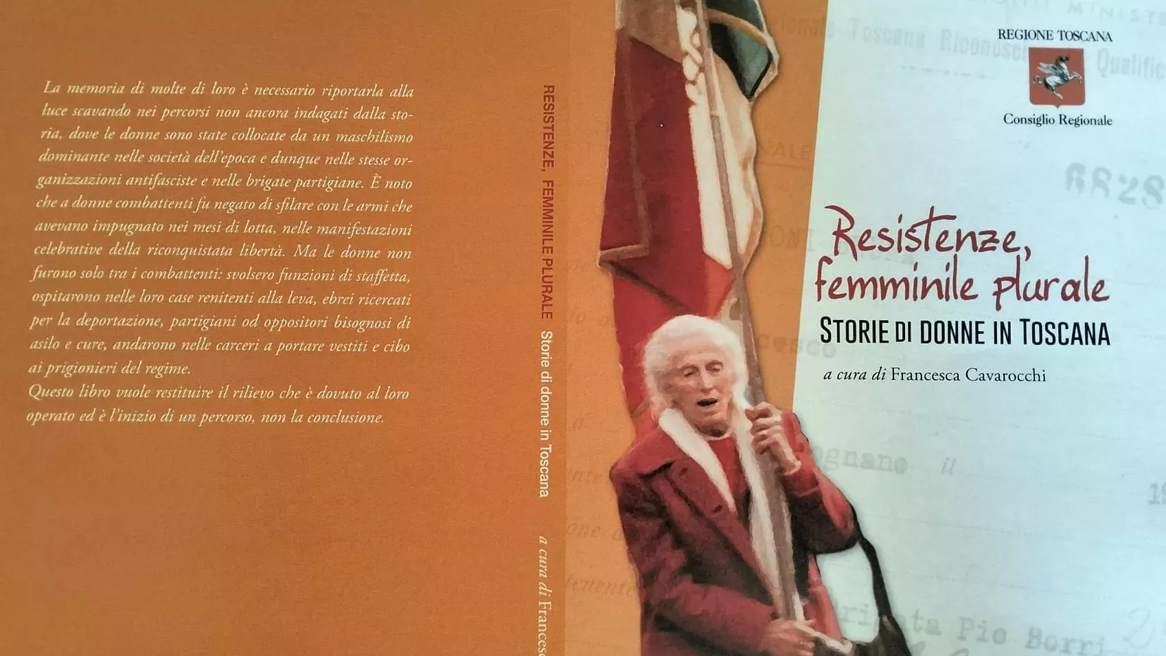 copertina del volume "Resistenze, femminile plurale"