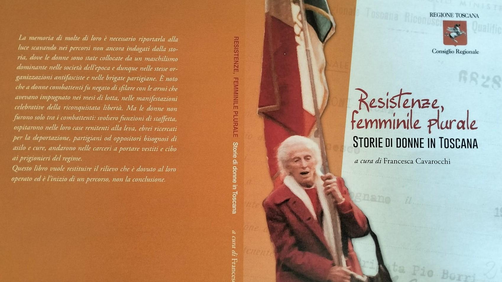 copertina del volume "Resistenze, femminile plurale"