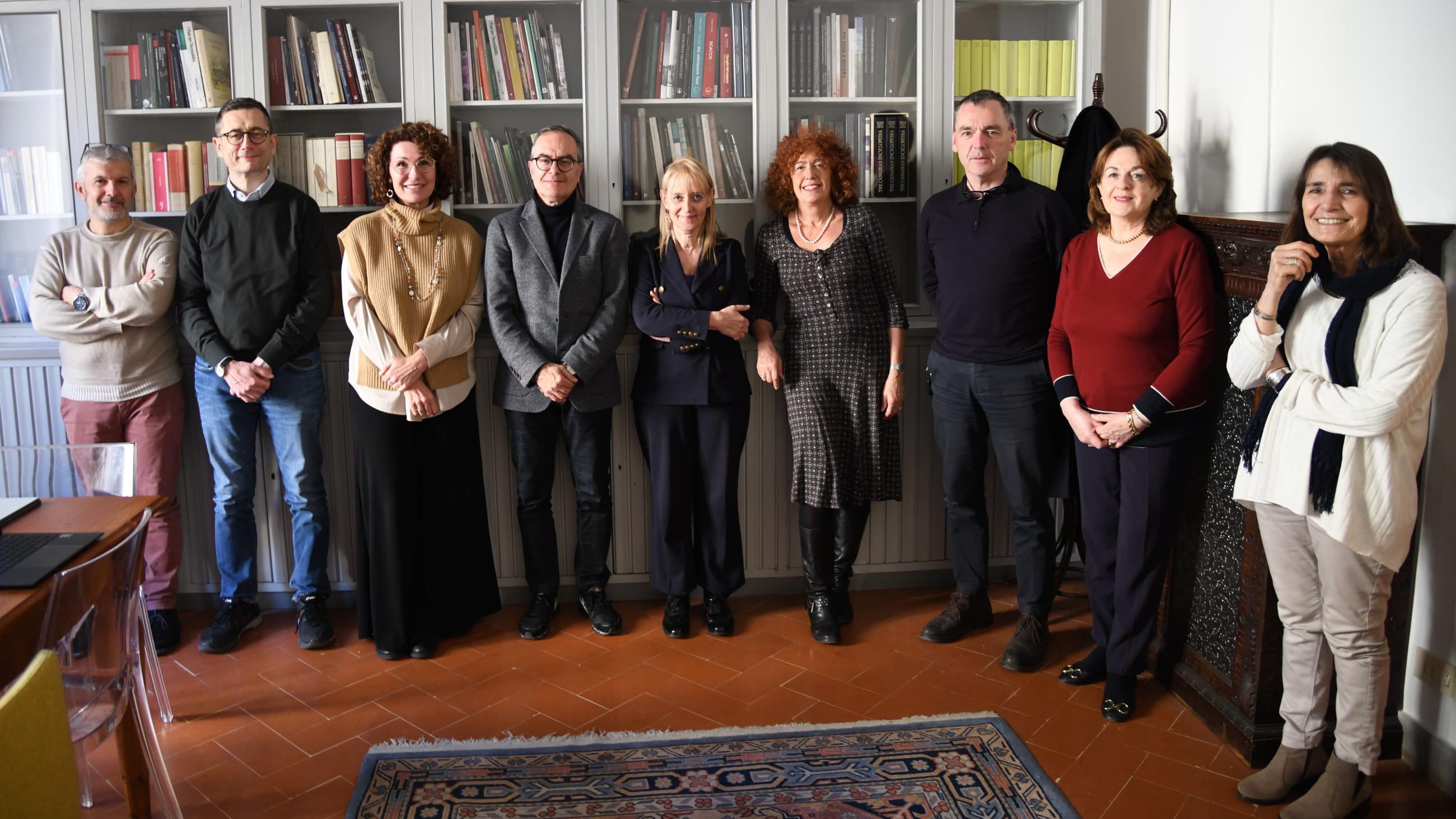 I componenti della cabina di regia per il benessere della comunità universitaria