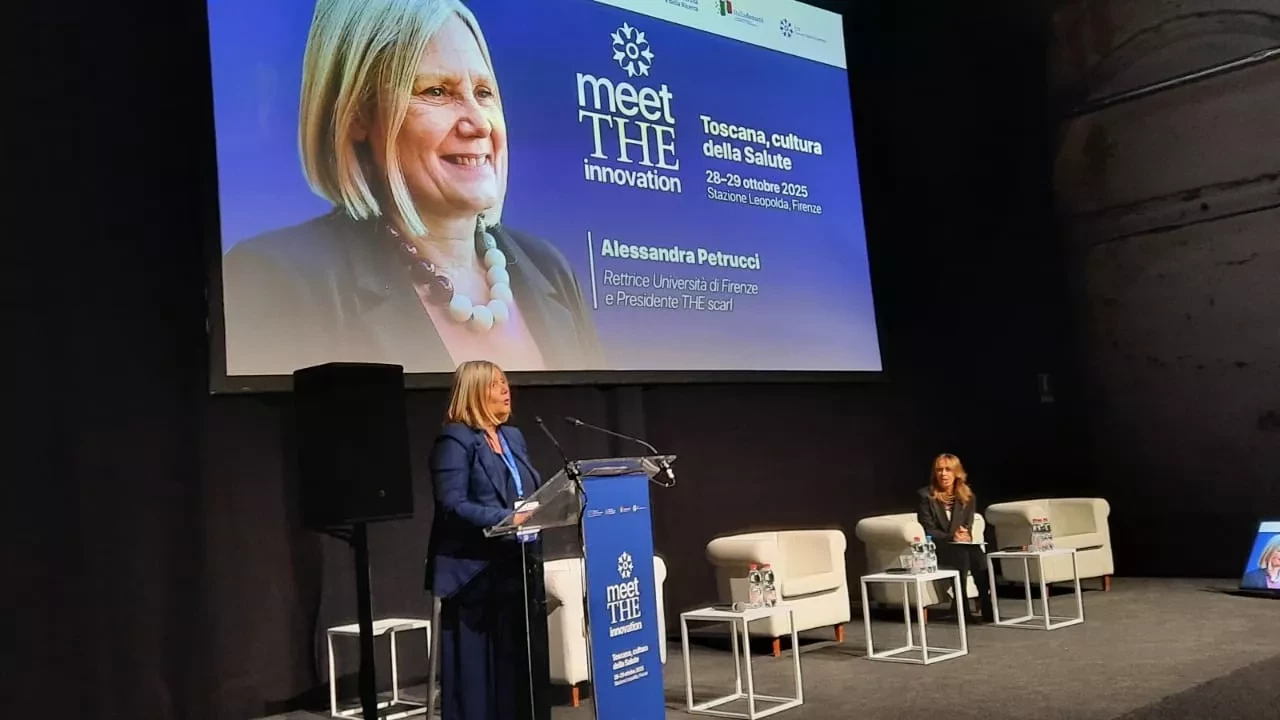 la rettrice Petrucci all'evento THE del 28 e 29 ottobre 2025