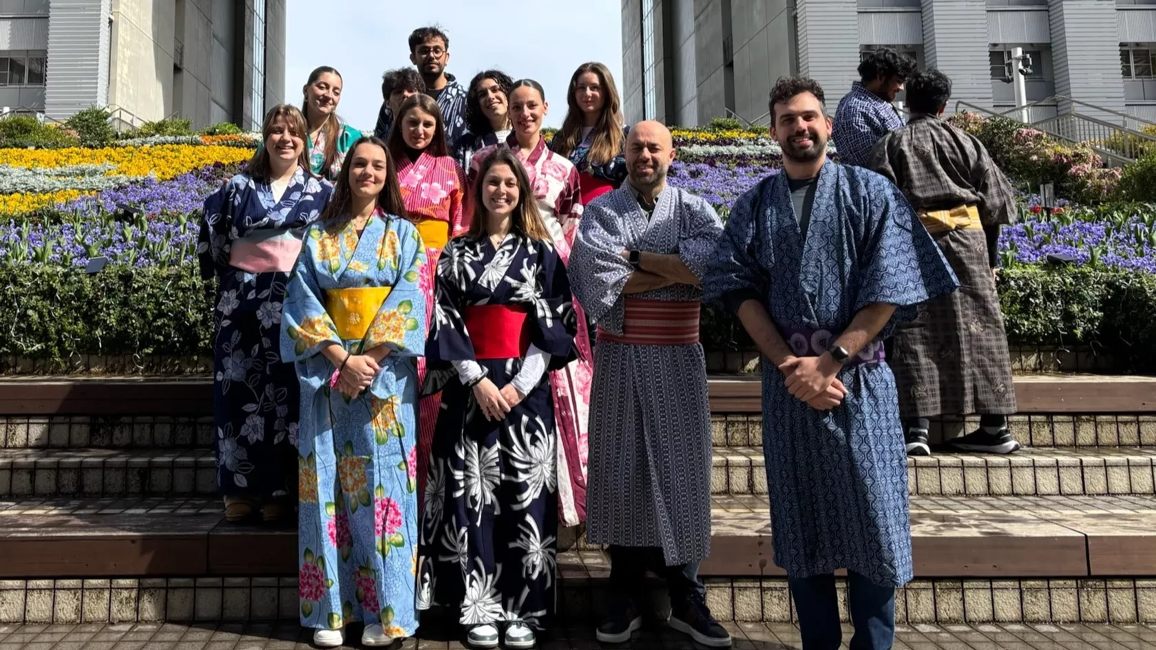 Gli studenti Unifi a Tokyo 