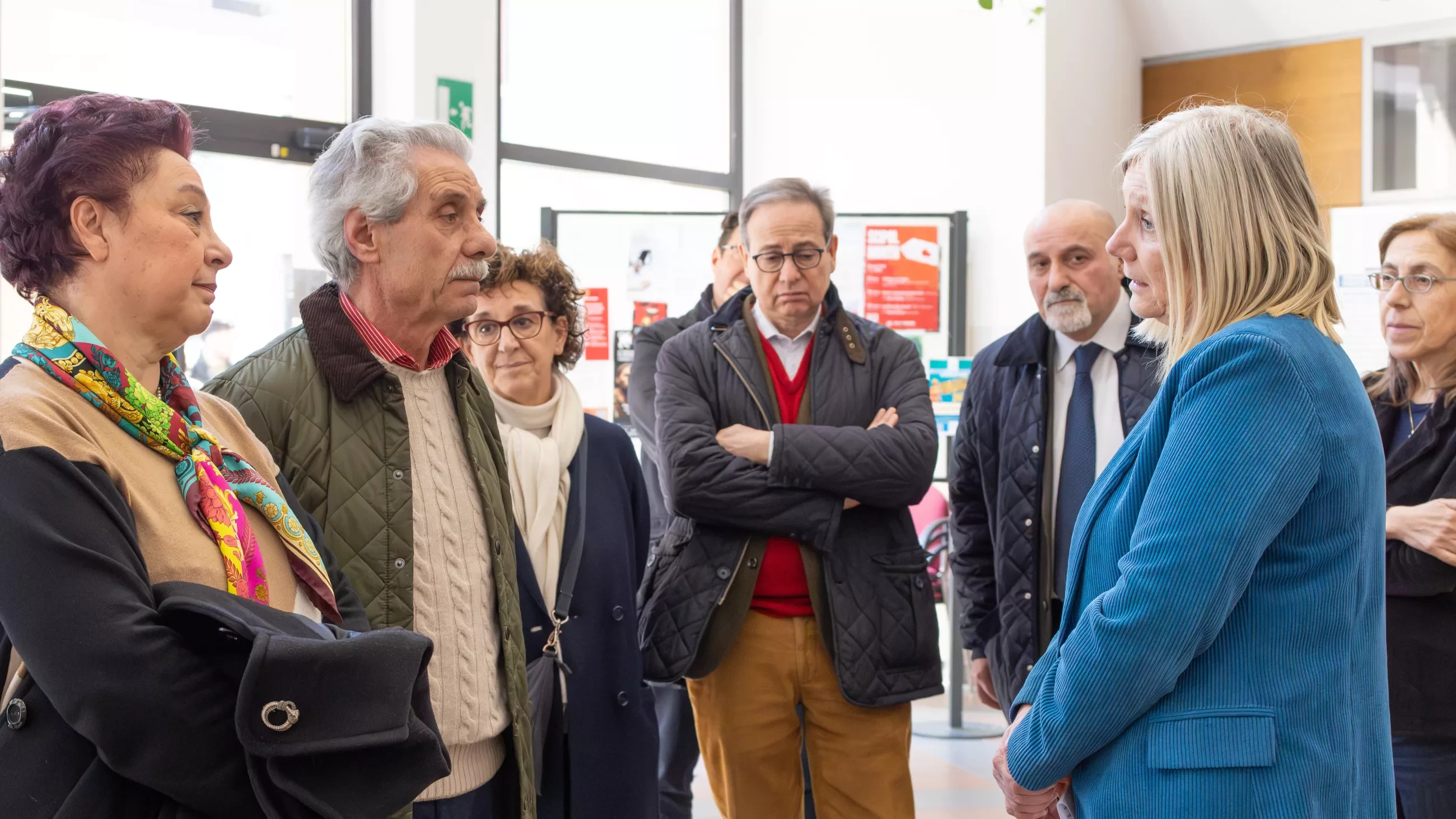 Un momento della cerimonia in ricordo di di Elena, Lucrezia e Valentina