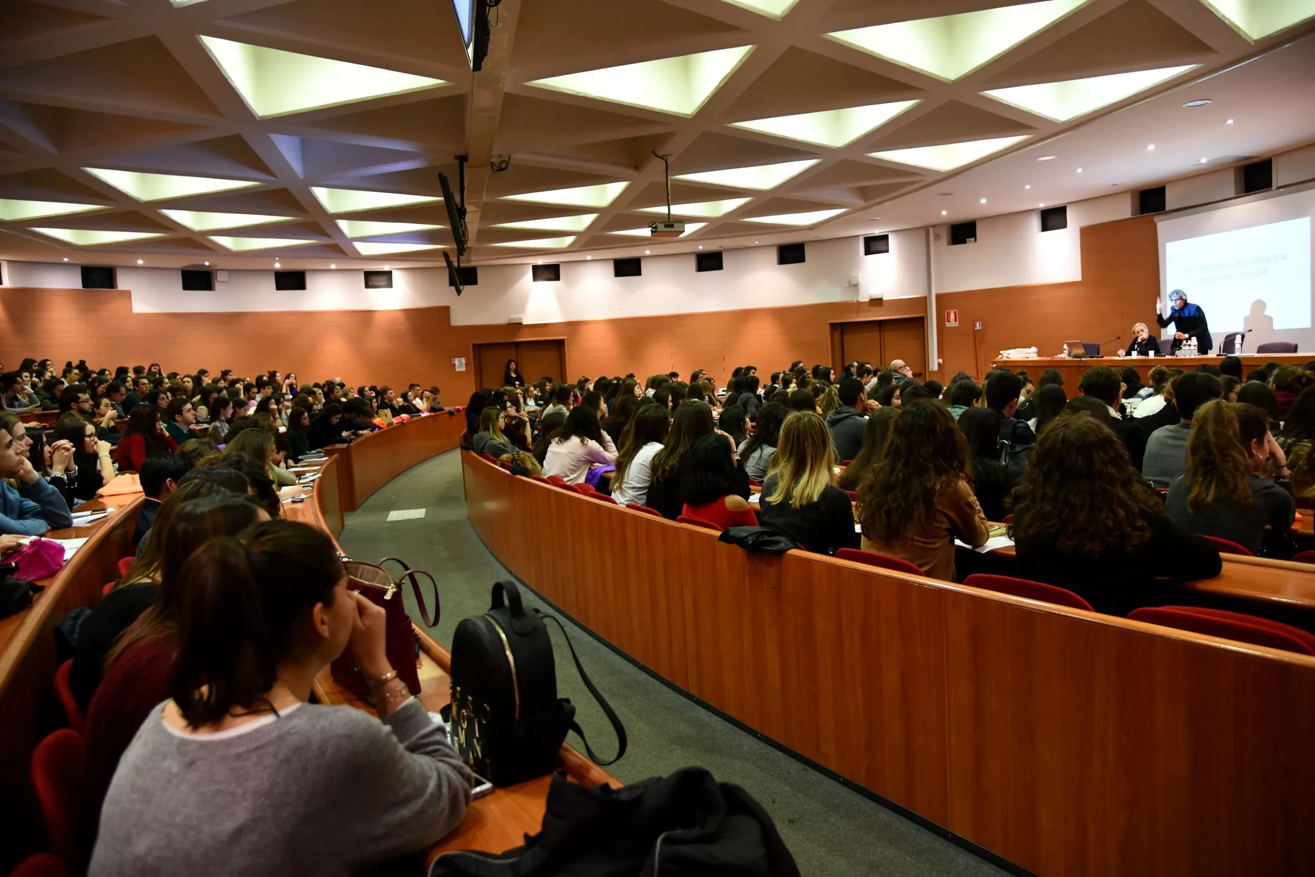 un'aula del Campus di Novoli