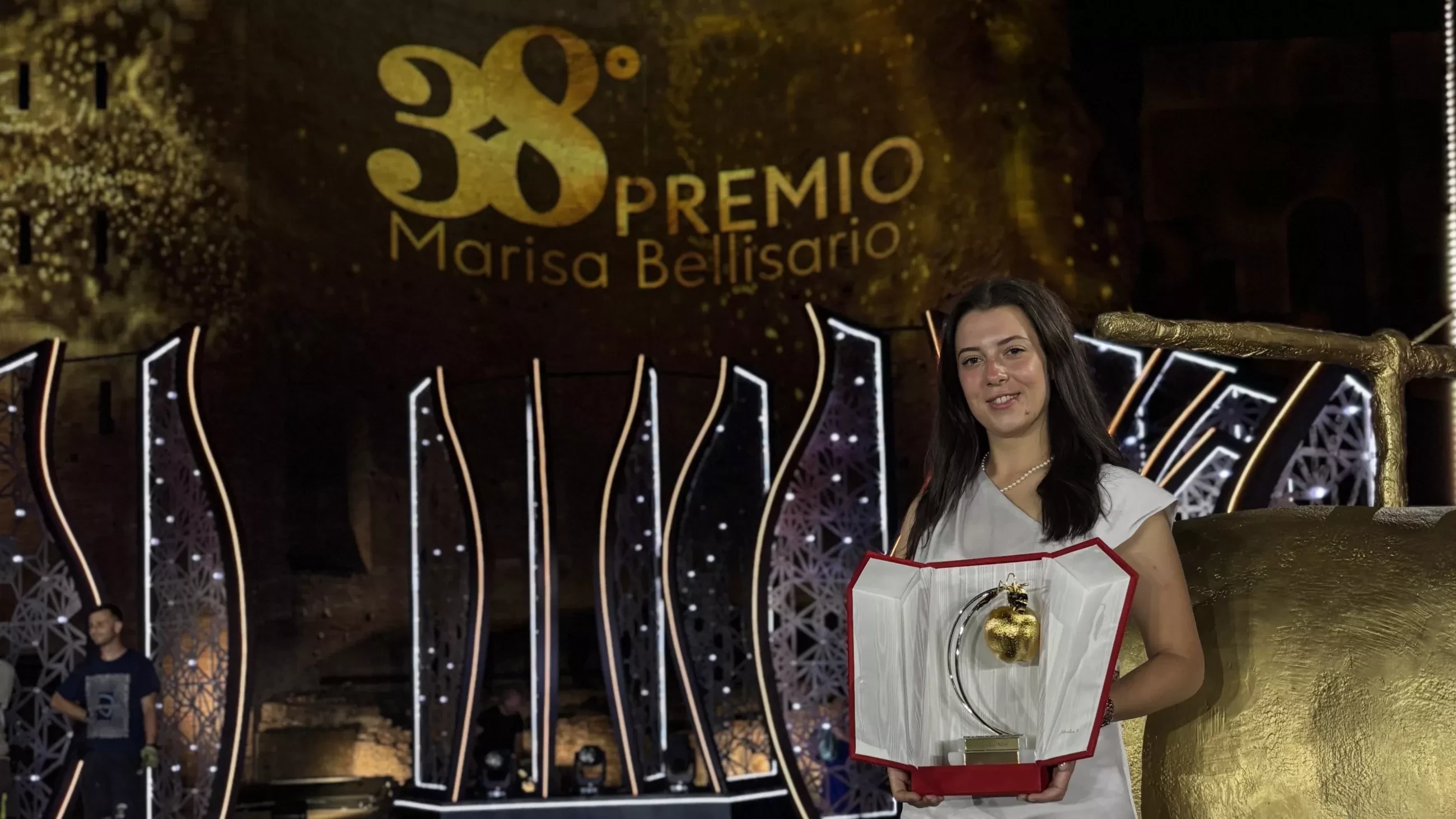 Eleonora Masi premiata con la mela d'oro