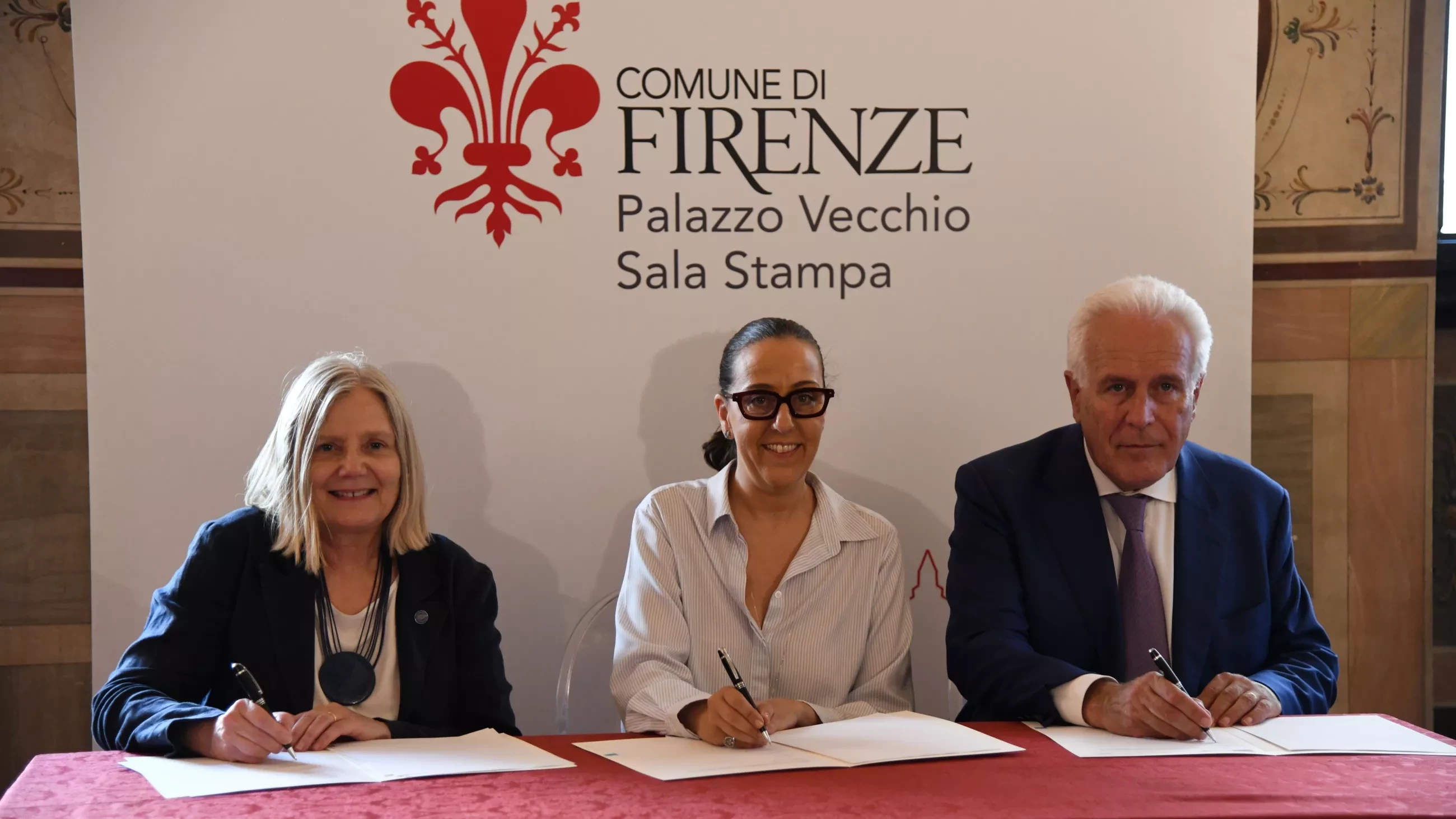 Petrucci, Funaro e Giani firmano il protocollo