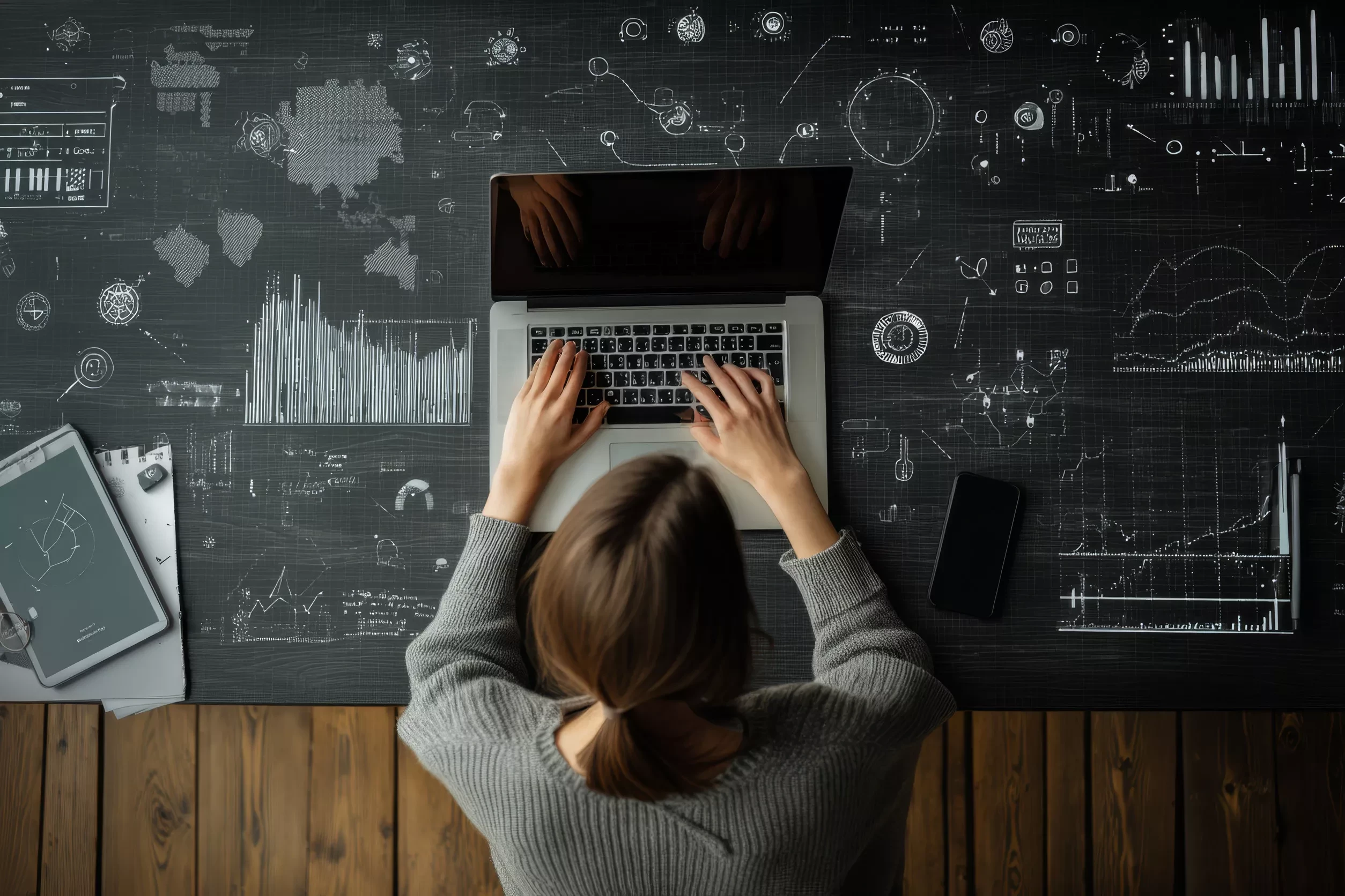 studentessa al computer
