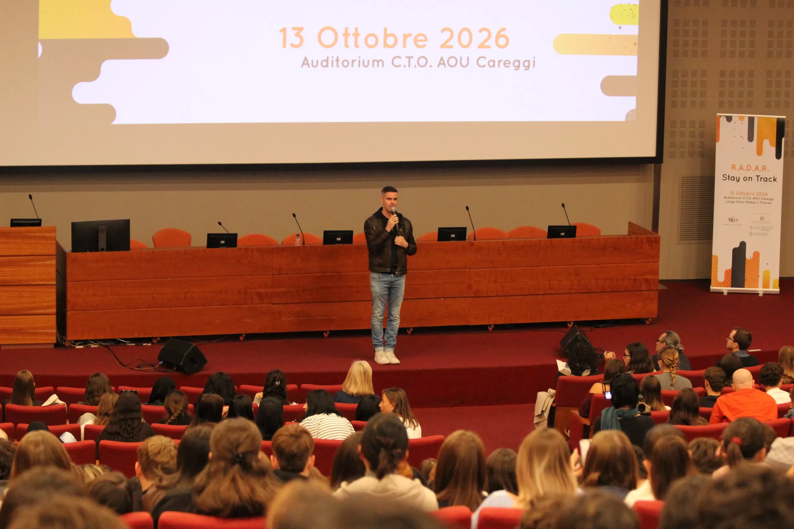 Lorenzo Baglioni interviene all'evento conclusivo del progetto RADAR