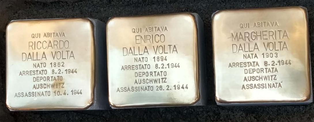 Giorno della Memoria - pietre d'inciampo