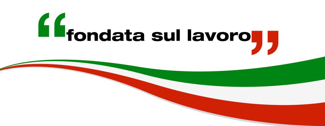 1° maggio 2026 -  L'Italia è una Repubblica democratica fondata sul lavoro
