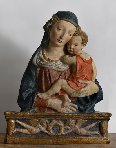 Bottega di Lorenzo Ghiberti_Madonna con Bambino