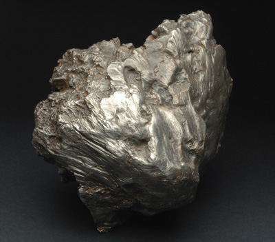 meteorite sikhote alin esposta nel Museo di Storia naturale